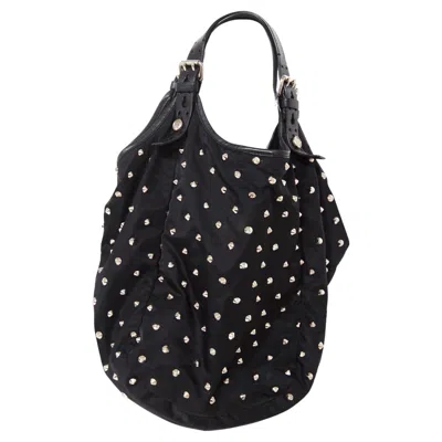 Pre-owned Givenchy Amazing Black Bag With Silver Studs