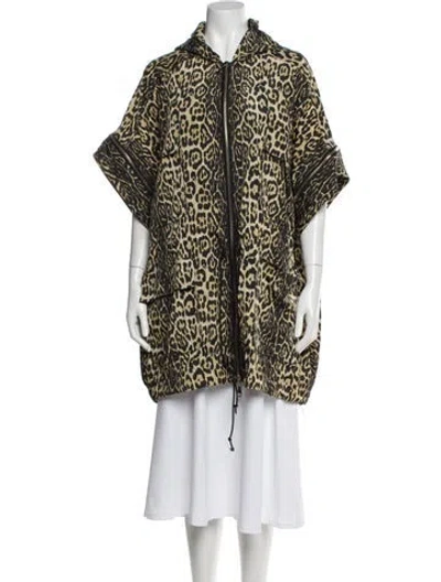 Pre-owned Givenchy Animal Print Jacket In Neutral