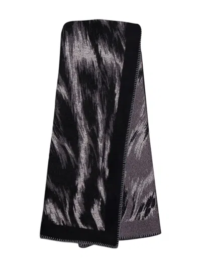 GIVENCHY ANIMAL-PRINT JACQUARD SCARF