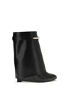Givenchy Shark Ankle Boot In Black