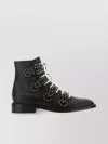 GIVENCHY ANKLE LEATHER BOOTS STUDS POINTED