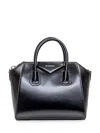 Givenchy Antigona Mini Bag In Box Leather In Black