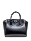Givenchy Antigona Mini Bag In Box Leather In Black