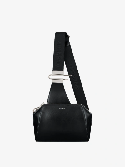 Givenchy Antigona Bag In Box Leather In Black