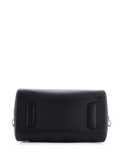 Pre-owned Givenchy Antigona Bag Leather Small Satchel In Black