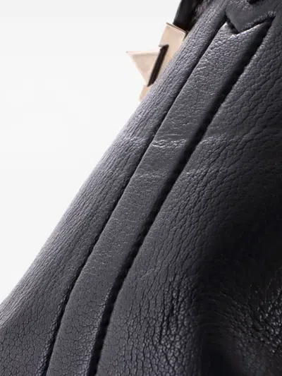 Pre-owned Givenchy Antigona Bag Leather Small Satchel In Black