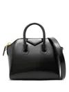 Givenchy Mini Antigona Bag In Box Leather In Black