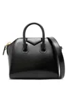 Givenchy Mini Antigona Bag In Box Leather In Black