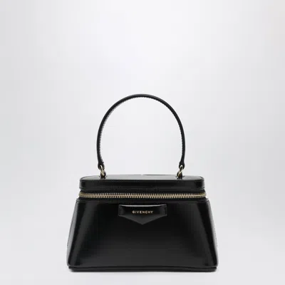 Givenchy Antigona Black Box Leather Beauty Case In Green
