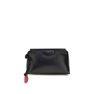 Givenchy Antigona Bomber Wallet In Black