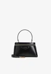 Givenchy Vanity Antigona Leather Handbag With Lettering Logo On The Front In Black