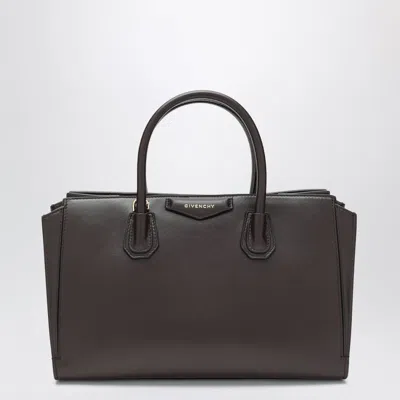Givenchy Antigona Catchall Bag In Leather, Brown