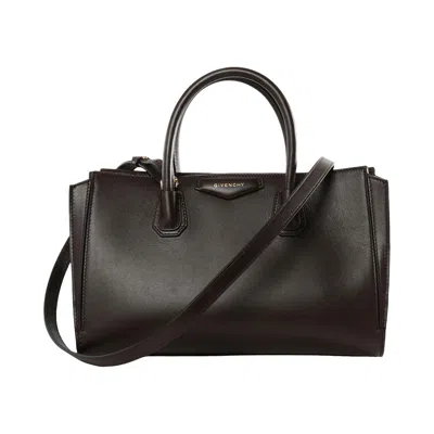 Pre-owned Givenchy Antigona Catchall Small Bag 'chocolate' | Brown | Women's Size Onesize