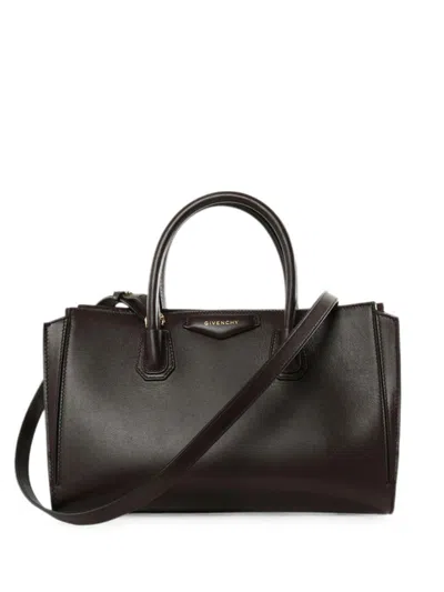 Givenchy Antigona Catchall Small Handbag In Brown