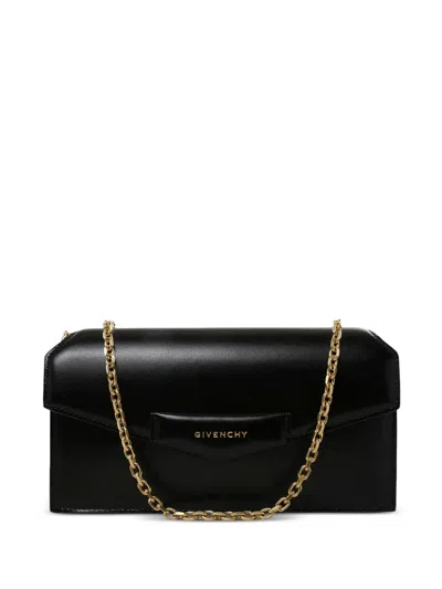 Givenchy Antigona Chain-link Shoulder Bag In Black