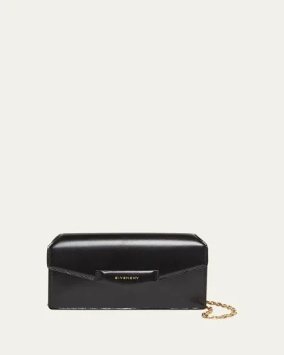 Givenchy Antigona Clutch Bag In Leather In Black
