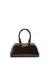 Givenchy Women Antigona East West Mini Leather Shoulder Bag In Brown