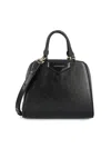 Givenchy Mini Antigona Cube Leather Crossbody Bag In Black