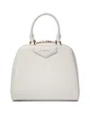 Givenchy Timeless Buffalo Leather Handbag With Elegant Gold Accents