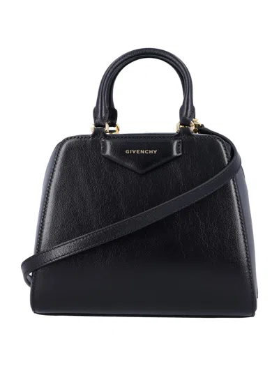 Givenchy Antigona Cube Mini Bag In Black