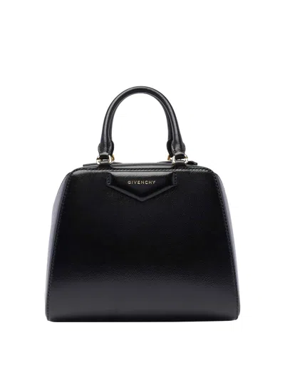 Givenchy Black Antigona Cube Mini Satchel Bag