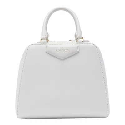 Givenchy Antigona Cube Mini Bag In White