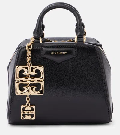 Givenchy Antigona Cube Nano Leather Tote Bag In Animal Print