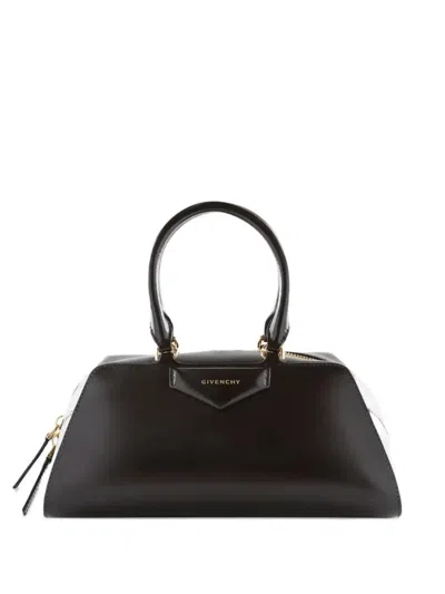 Givenchy Antigona Cube Tote Bag In Brown