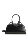 Givenchy Mini Antigona Ew Top Handle Bag In Calf Leather In Black