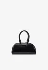 Givenchy Antigona East West Brown Small Handbag With Adjustable And Removable Shoulder Strap And Logo Letteri In Black