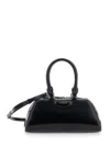 Givenchy Antigona Ew Mini Shoulder Bag In Black Leather In Black