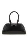 Givenchy Women Antigona East West Mini Leather Shoulder Bag In Black