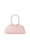 Givenchy Mini Structured Top Handle Handbag With Gold-tone Hardware In Pink