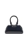 Givenchy Antigona East-west Mini Handbag In Black