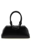 Givenchy Mini Antigona Ew Top Handle Bag In Calf Leather In Black