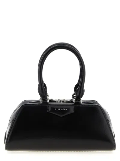 Givenchy 'antigona East-west' Mini Handbag In Black