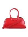 Givenchy Womens Antigona East-west Small Leather Handbag Vermillon In Red