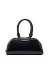 Givenchy Antigona East West Brown Small Handbag With Adjustable And Removable Shoulder Strap And Logo Letteri In Black