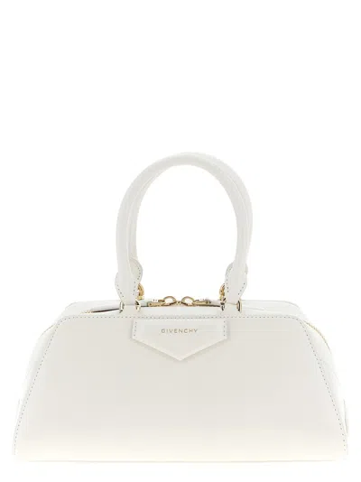 Givenchy 'antigona East-west' Small Handbag In Neutral