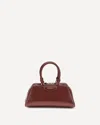 Givenchy Bordeaux Calf Leather Bos Taurus Handbag In Pattern