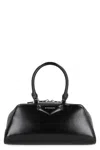 Givenchy Antigona East-west Small Leather Top Handle Bag In Black