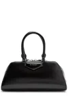 Givenchy Antigona East-west Small Leather Top Handle Bag In Black