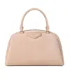 Givenchy Antigona East-west Medium Suede Top Handle Bag In Pink