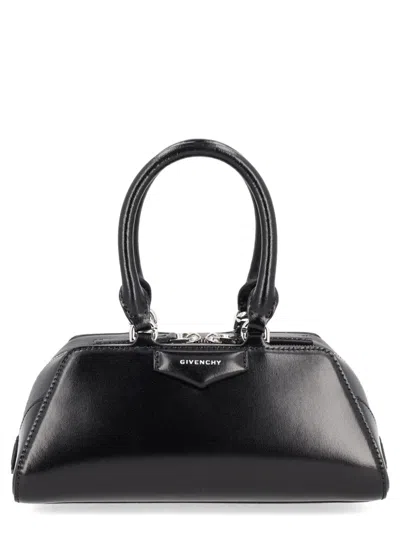 Givenchy "antigona East-west" Mini Bag In Black