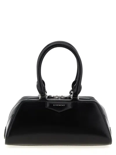 Givenchy 'antigona East-west' Mini Handbag In Black
