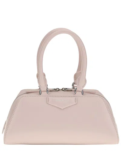 Givenchy Antigona East-west Mini Leather Handbag In Pink