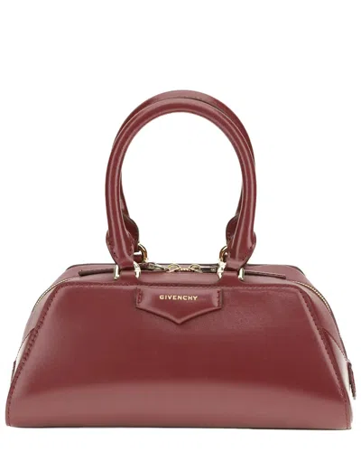 Givenchy Antigona East-west Mini Leather Shoulder Bag In Yellow