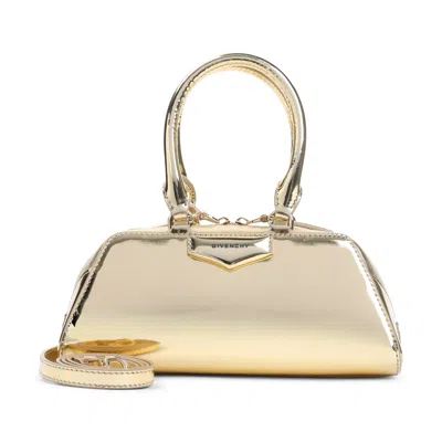 Givenchy Antigona Ew Mini Handbag Women In Gold