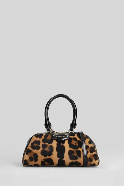 Givenchy Antigona Ew Mini Shoulder Bag In Animalier Pony Skin In Animal Print