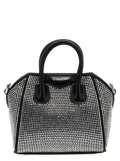Givenchy Antigona Toy Leather Handbag In Nero